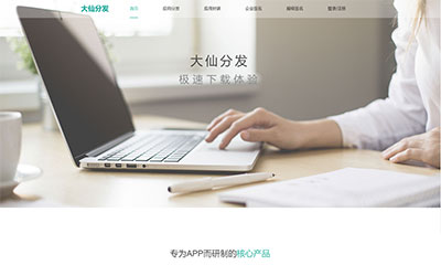 Thinkphp内核app分发系统大仙分发平台源码第一版