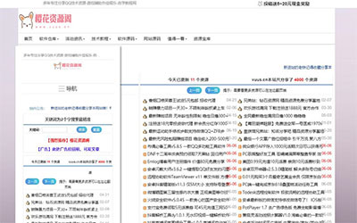 Emlog模仿表哥娱乐资源网模板