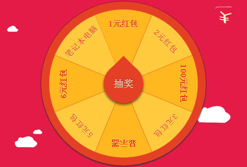 H5手机手机幸运大转盘抽奖源码