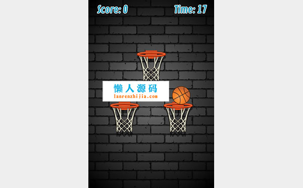 HTML5下载投篮游戏源码