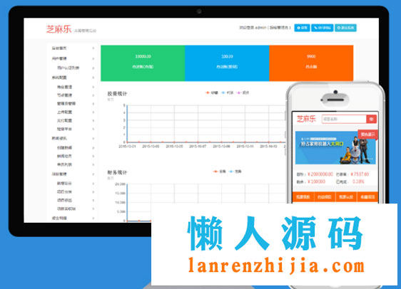 PHP芝麻乐众筹系统源代码cms